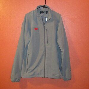 Marmot NUK NEW Woman X Large Gray Red Full Zip Pockets Long Sleeve Jacket